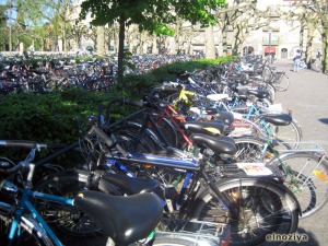 Parking de bicis de Lund