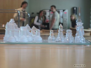 Tablero de ajedrez en la universidad de Lund